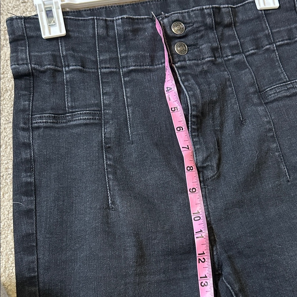 We The Free Black High-Rise Flare Jeans - Picture 6 of 7